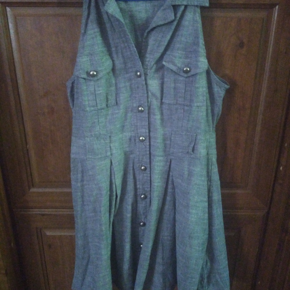 Lt weight denim dress